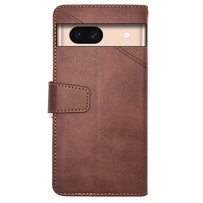 IDEWEI For Google Pixel 8a Case Card Slots Wallet Calf Texture PU Leather Phone Cover
