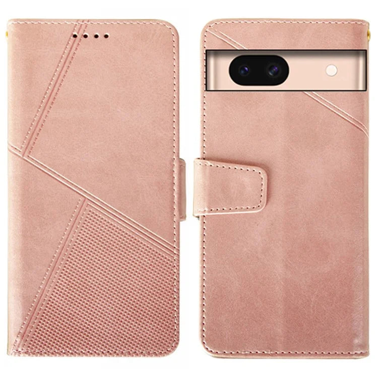 IDEWEI For Google Pixel 8a Case Card Slots Wallet Calf Texture PU Leather Phone Cover