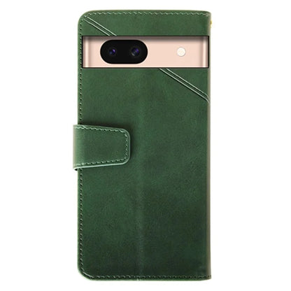 IDEWEI For Google Pixel 8a Case Card Slots Wallet Calf Texture PU Leather Phone Cover
