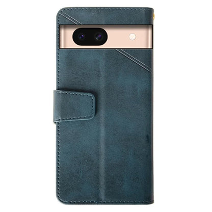 IDEWEI For Google Pixel 8a Case Card Slots Wallet Calf Texture PU Leather Phone Cover