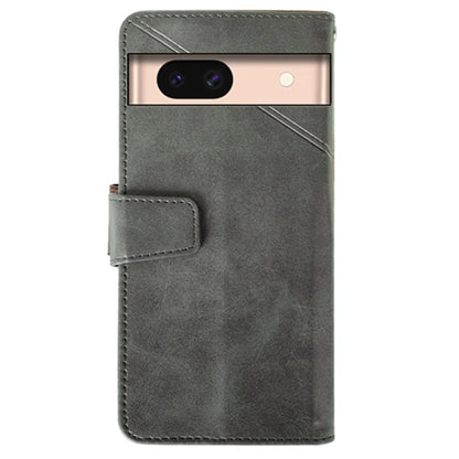IDEWEI For Google Pixel 8a Case Card Slots Wallet Calf Texture PU Leather Phone Cover