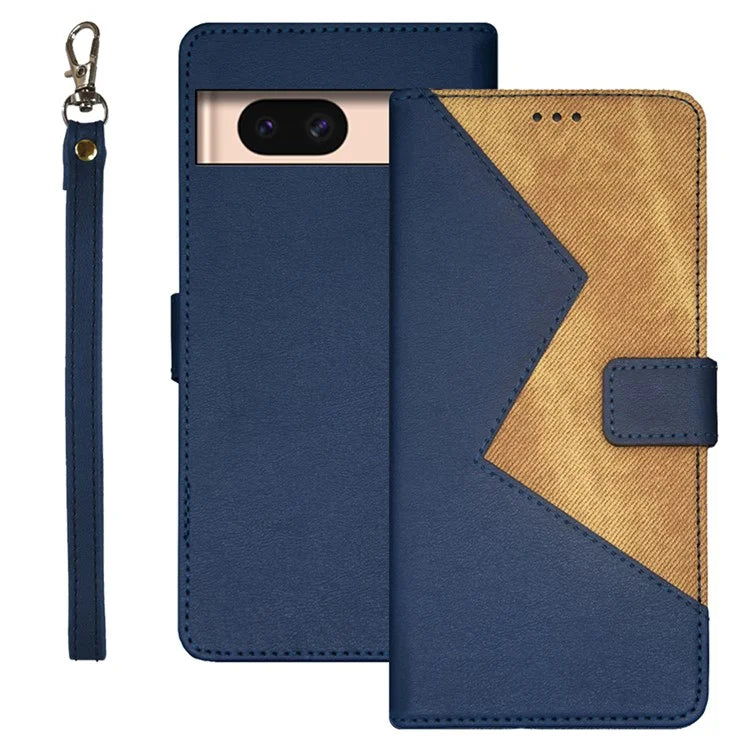 IDEWEI For Google Pixel 8a Case Card Slots Holder Folio PU Leather Phone Cover