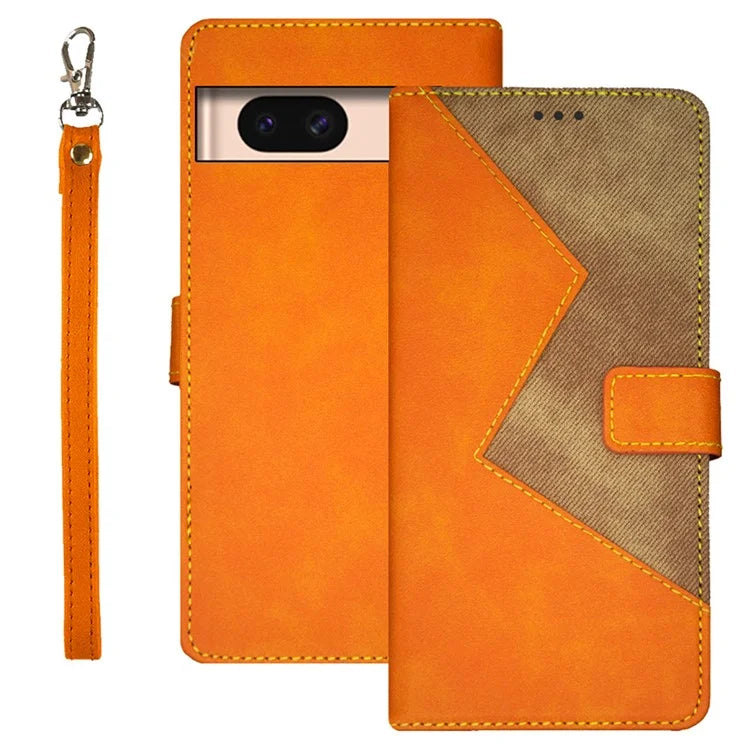 IDEWEI For Google Pixel 8a Case Card Slots Holder Folio PU Leather Phone Cover