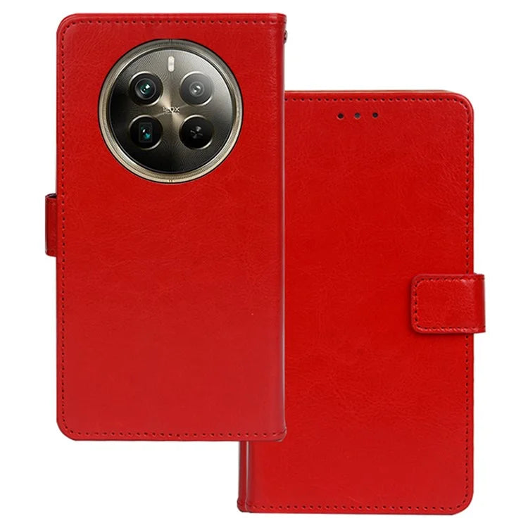 IDEWEI For Realme 12 Pro 5G / Realme 12 Pro+ 5G Case Foldable Stand Leather Phone Wallet Cover