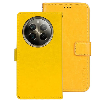 IDEWEI For Realme 12 Pro 5G / 12 Pro+ 5G Wallet Stand Case Crazy Horse PU Leather Phone Cover