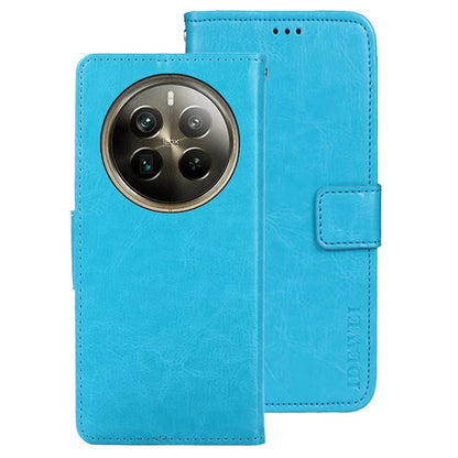 IDEWEI For Realme 12 Pro 5G / 12 Pro+ 5G Wallet Stand Case Crazy Horse PU Leather Phone Cover