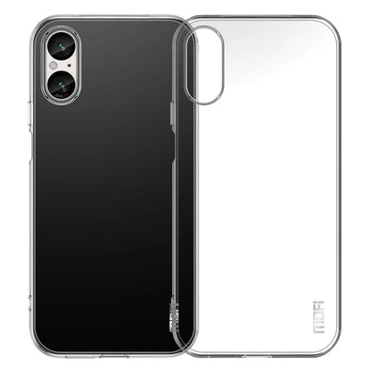 MOFI For Sony Xperia 10 VI Case Transparent Soft TPU Protective Phone Cover