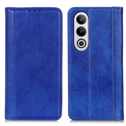 For OnePlus Nord CE4 5G Magnetic Case Litchi Texture Split Leather Phone Cover