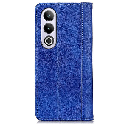 For OnePlus Nord CE4 5G Magnetic Case Litchi Texture Split Leather Phone Cover