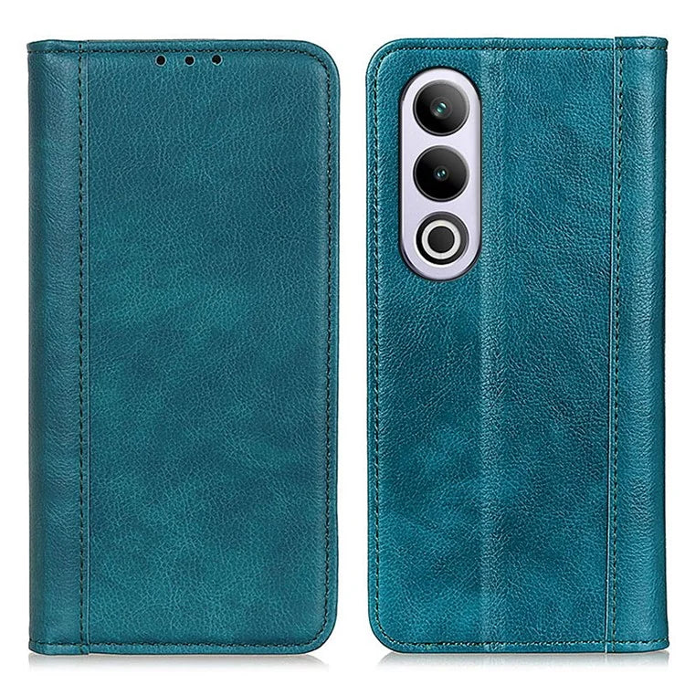 For OnePlus Nord CE4 5G Magnetic Case Litchi Texture Split Leather Phone Cover