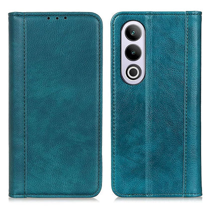 For OnePlus Nord CE4 5G Magnetic Case Litchi Texture Split Leather Phone Cover