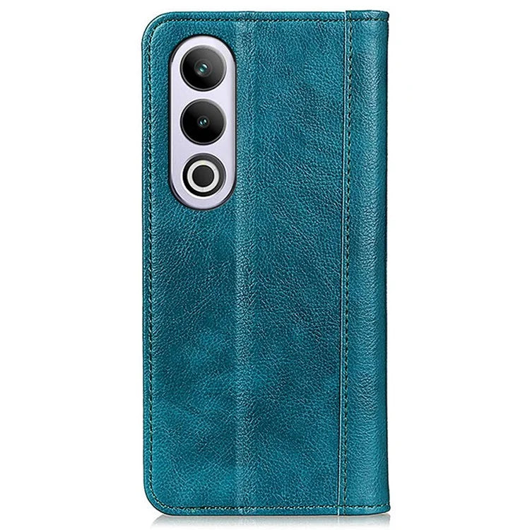 For OnePlus Nord CE4 5G Magnetic Case Litchi Texture Split Leather Phone Cover