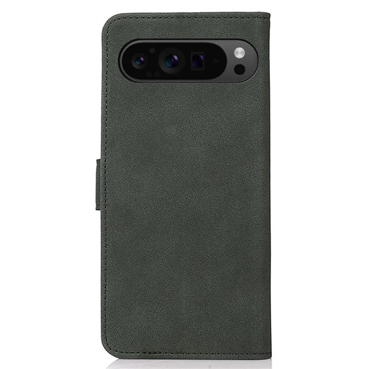 KHAZNEH For Google Pixel 9 Pro XL Phone Case Folding Stand Cover Leather Wallet Shell
