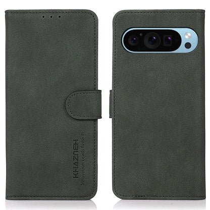 KHAZNEH For Google Pixel 9 / Pixel 9 Pro Shockproof PU Leather Phone Case Wallet Stand Cover