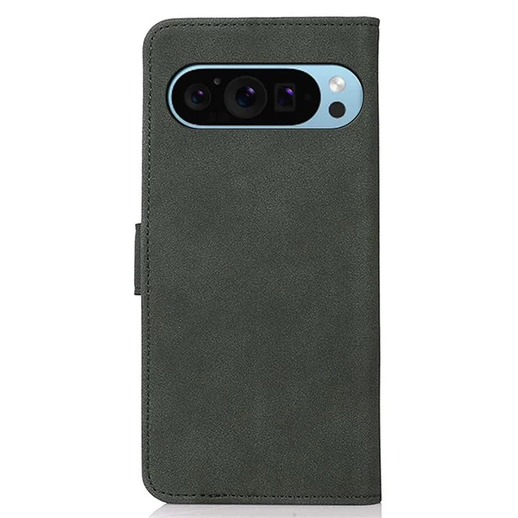 KHAZNEH For Google Pixel 9 / Pixel 9 Pro Shockproof PU Leather Phone Case Wallet Stand Cover
