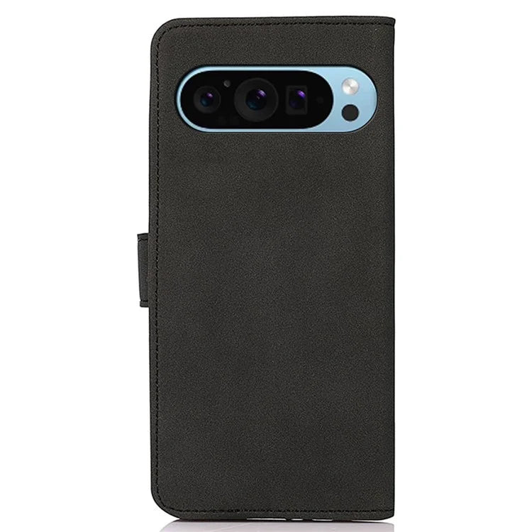 KHAZNEH For Google Pixel 9 / Pixel 9 Pro Shockproof PU Leather Phone Case Wallet Stand Cover