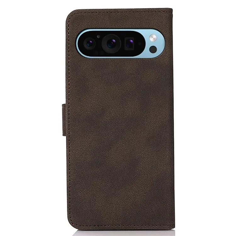KHAZNEH For Google Pixel 9 / Pixel 9 Pro Shockproof PU Leather Phone Case Wallet Stand Cover