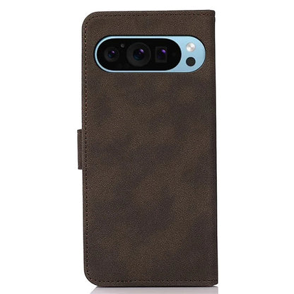 KHAZNEH For Google Pixel 9 / Pixel 9 Pro Shockproof PU Leather Phone Case Wallet Stand Cover