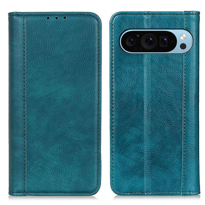 For Google Pixel 9 / Pixel 9 Pro Cell Phone Case Split Leather Drop-Proof Cover with Wallet Stand
