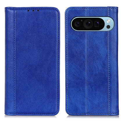 For Google Pixel 9 / Pixel 9 Pro Cell Phone Case Split Leather Drop-Proof Cover with Wallet Stand