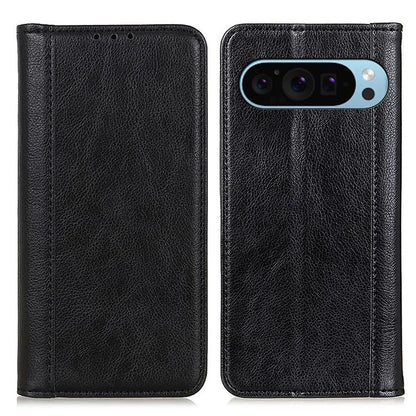 For Google Pixel 9 / Pixel 9 Pro Cell Phone Case Split Leather Drop-Proof Cover with Wallet Stand