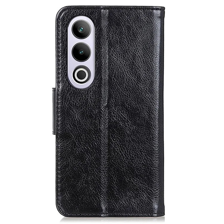 For OnePlus Nord CE4 5G Phone Case Stand Split Leather Nappa Texture Cover