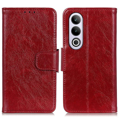 For OnePlus Nord CE4 5G Phone Case Stand Split Leather Nappa Texture Cover