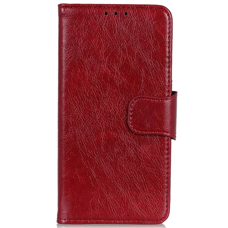 For OnePlus Nord CE4 5G Phone Case Stand Split Leather Nappa Texture Cover