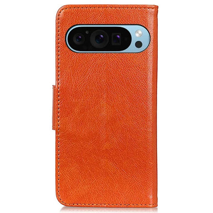 For Google Pixel 9 / Pixel 9 Pro Phone Case Wallet Stand Split Leather Nappa Texture Shockproof Cover