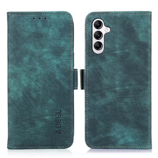 ABEEL For Samsung Galaxy A13 5G / A04s 4G (164.7 x 76.7 x 9.1 mm) Cover Side Magnetic Clasp Leather Wallet Phone Case
