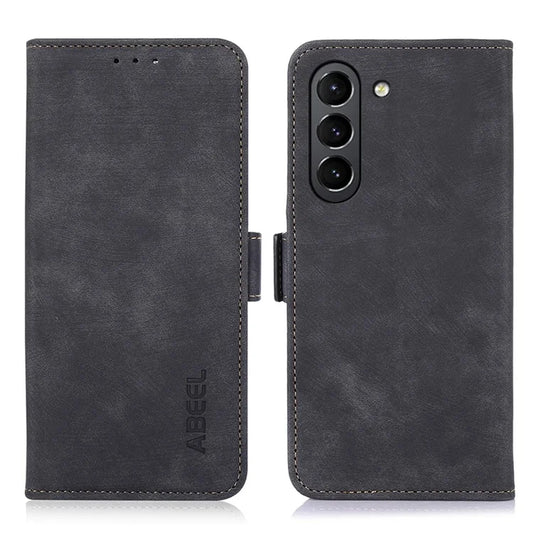 ABEEL For Samsung Galaxy S21 5G / 4G Case Stand Wallet Phone Leather Cover Retro Texture