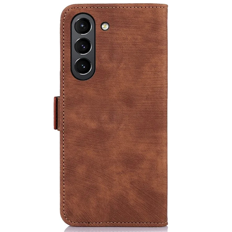 ABEEL For Samsung Galaxy S21 5G / 4G Case Stand Wallet Phone Leather Cover Retro Texture