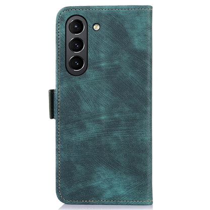ABEEL For Samsung Galaxy S21 5G / 4G Case Stand Wallet Phone Leather Cover Retro Texture