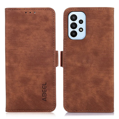 ABEEL For Samsung Galaxy A33 5G Leather Case Retro Phone Cover with Wallet Stand