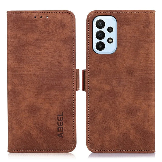 ABEEL For Samsung Galaxy A33 5G Leather Case Retro Phone Cover with Wallet Stand