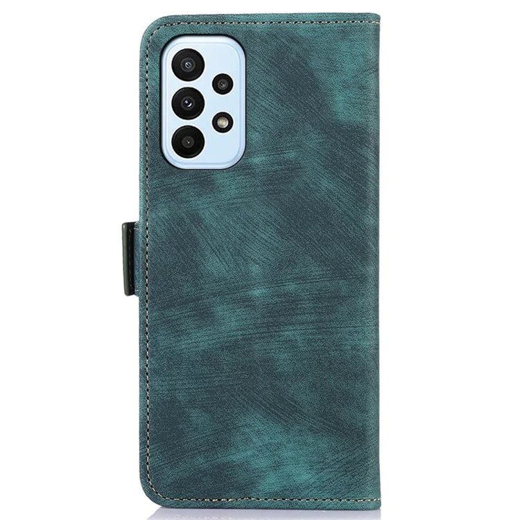 ABEEL For Samsung Galaxy A33 5G Leather Case Retro Phone Cover with Wallet Stand