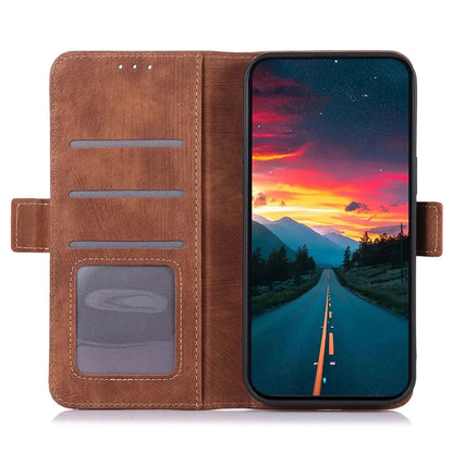 ABEEL For Samsung Galaxy Xcover6 Pro 5G Protective Cover Phone Case Retro PU Leather Wallet