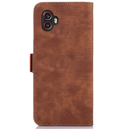 ABEEL For Samsung Galaxy Xcover6 Pro 5G Protective Cover Phone Case Retro PU Leather Wallet