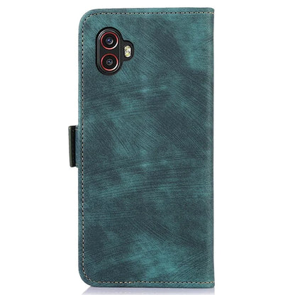 ABEEL For Samsung Galaxy Xcover6 Pro 5G Protective Cover Phone Case Retro PU Leather Wallet