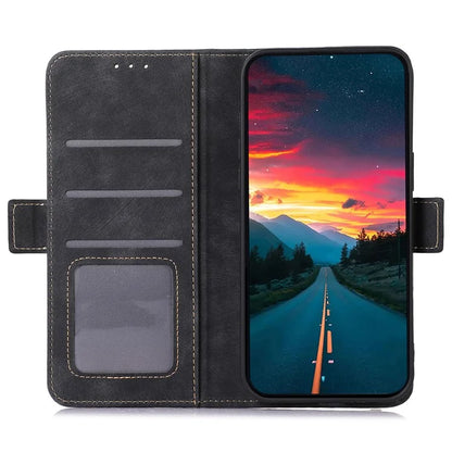 ABEEL For Samsung Galaxy Xcover6 Pro 5G Protective Cover Phone Case Retro PU Leather Wallet