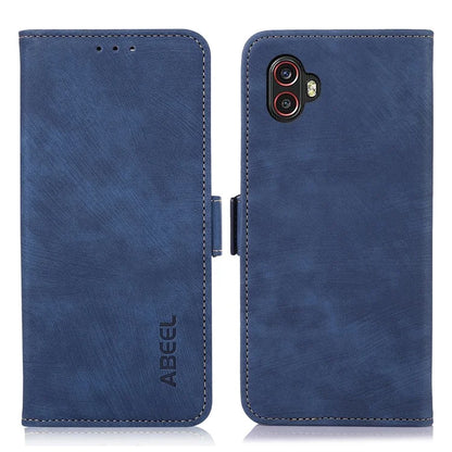 ABEEL For Samsung Galaxy Xcover6 Pro 5G Protective Cover Phone Case Retro PU Leather Wallet