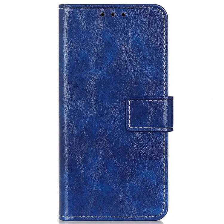 For Xiaomi Redmi A3 / Poco C61 4G PU Leather Case Cell Phone Back Cover Retro Phone Shell