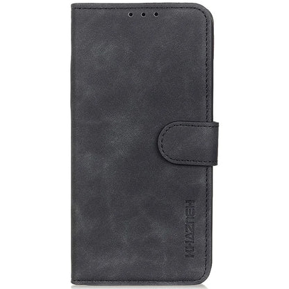 KHAZNEH For Xiaomi Redmi A3 / Poco C61 4G Shockproof Case Retro PU Leather Wallet Stand Phone Cover