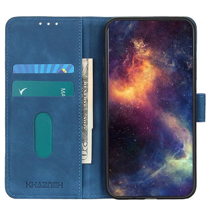 KHAZNEH For Xiaomi Redmi A3 / Poco C61 4G Shockproof Case Retro PU Leather Wallet Stand Phone Cover