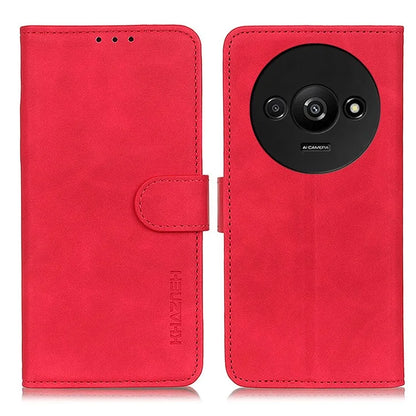 KHAZNEH For Xiaomi Redmi A3 / Poco C61 4G Shockproof Case Retro PU Leather Wallet Stand Phone Cover