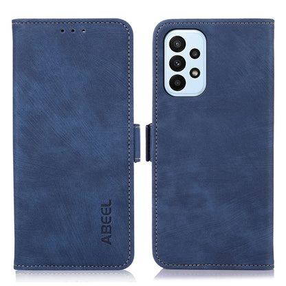 ABEEL For Samsung Galaxy A23 4G / A23 5G (Global Version) Cover Side Magnetic Clasp Leather Wallet Phone Case