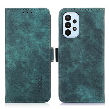 ABEEL For Samsung Galaxy A23 4G / A23 5G (Global Version) Cover Side Magnetic Clasp Leather Wallet Phone Case