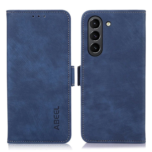 ABEEL For Samsung Galaxy S21+ 5G Case Leather Wallet Phone Cover Side Magnetic Clasp