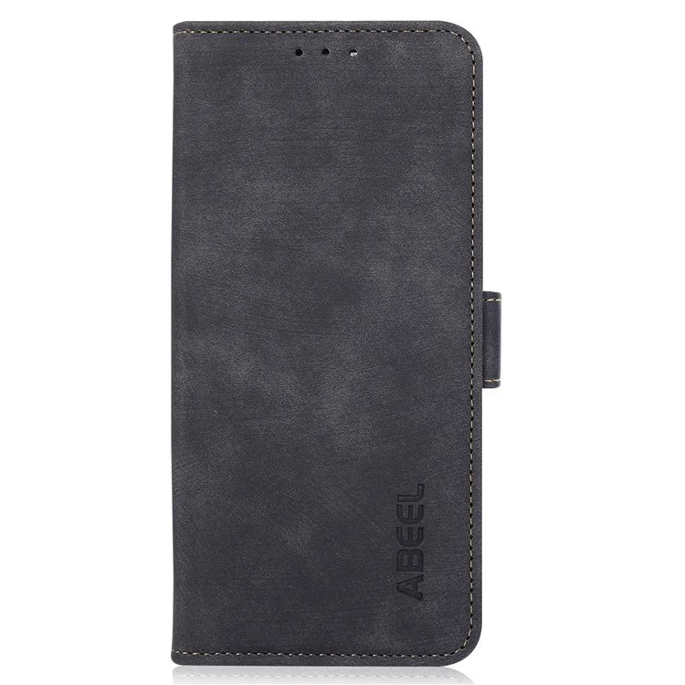 ABEEL For Samsung Galaxy S21+ 5G Case Leather Wallet Phone Cover Side Magnetic Clasp