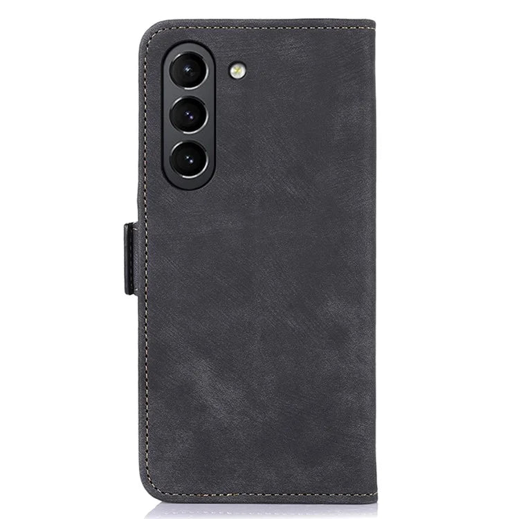 ABEEL For Samsung Galaxy S21+ 5G Case Leather Wallet Phone Cover Side Magnetic Clasp